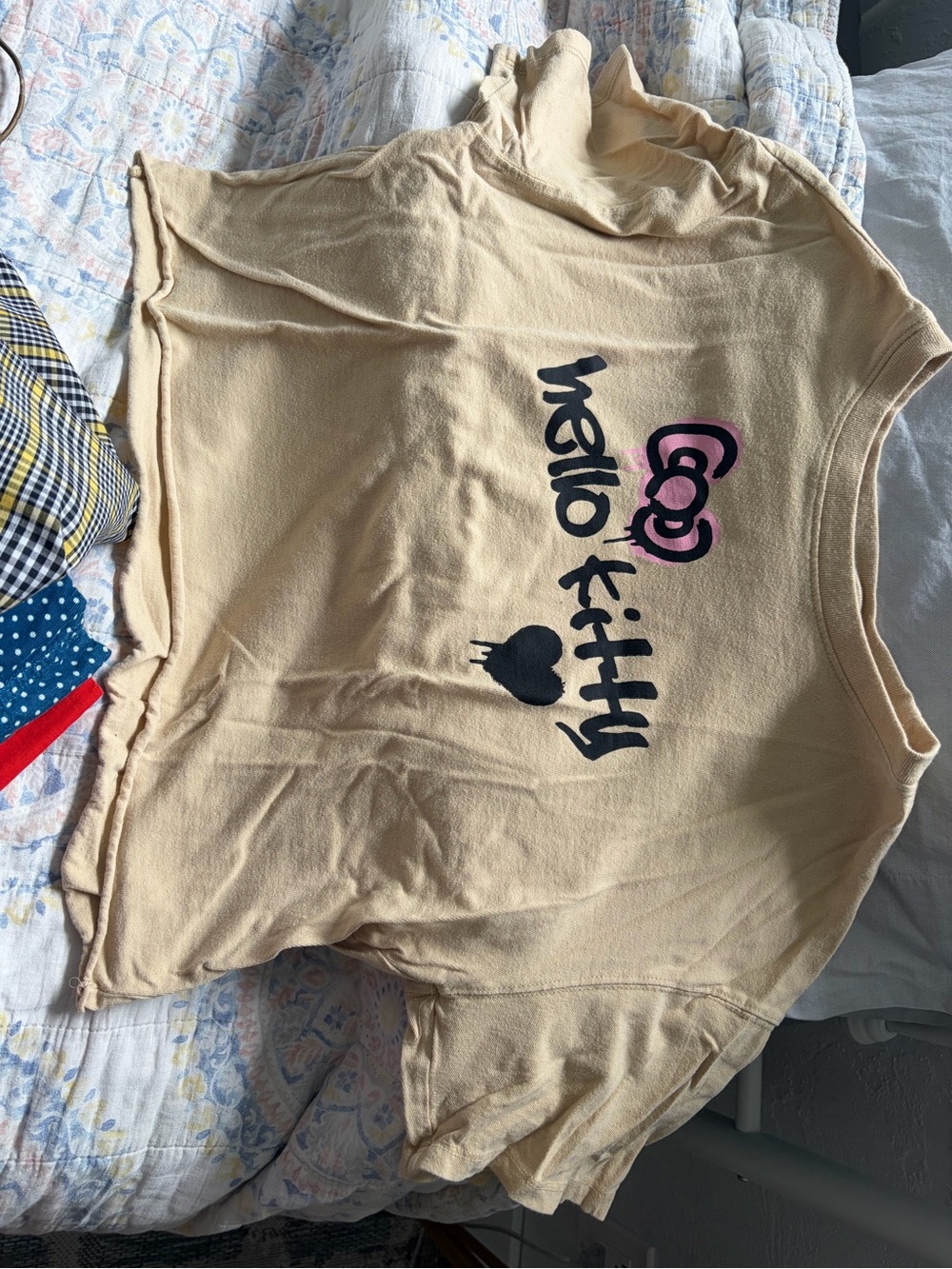 Hello Kitty Cream Graphic Tee